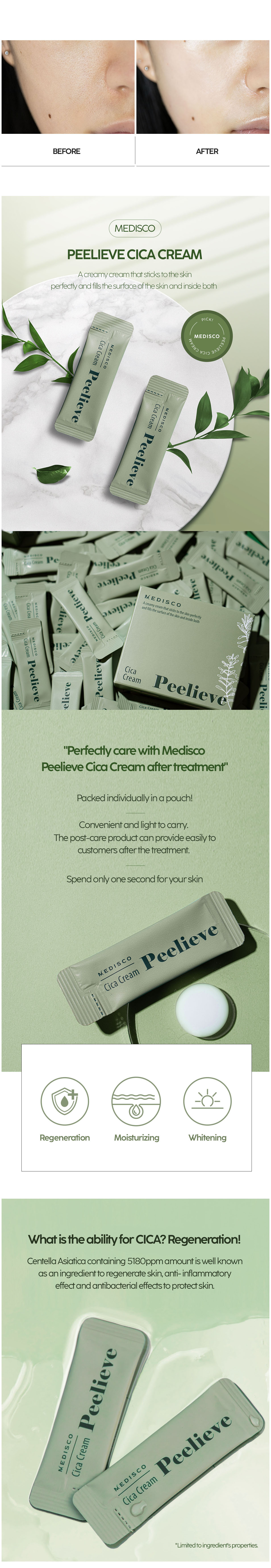 Medisco Peelieve Cica Cream 3