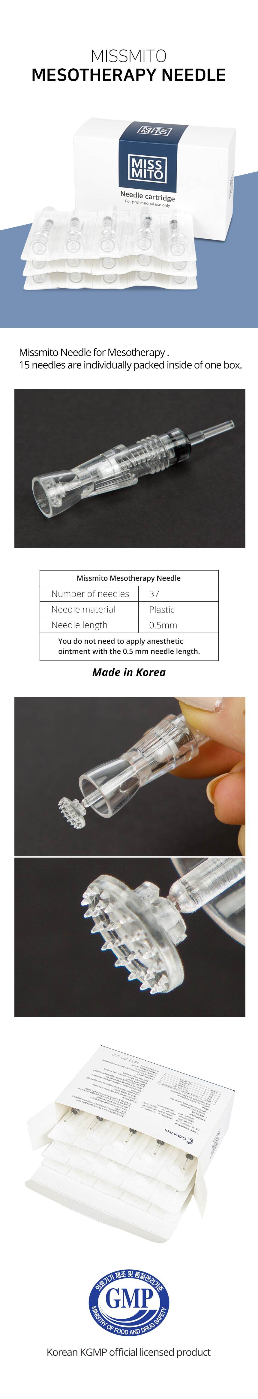 MISSMITO Mesotherapy Needle 5